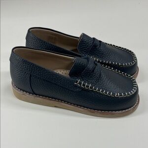 New Elephantito Loafers in Navy Leather Size 11.5